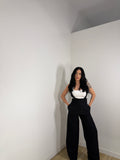 Pantalone con bretelle Brai