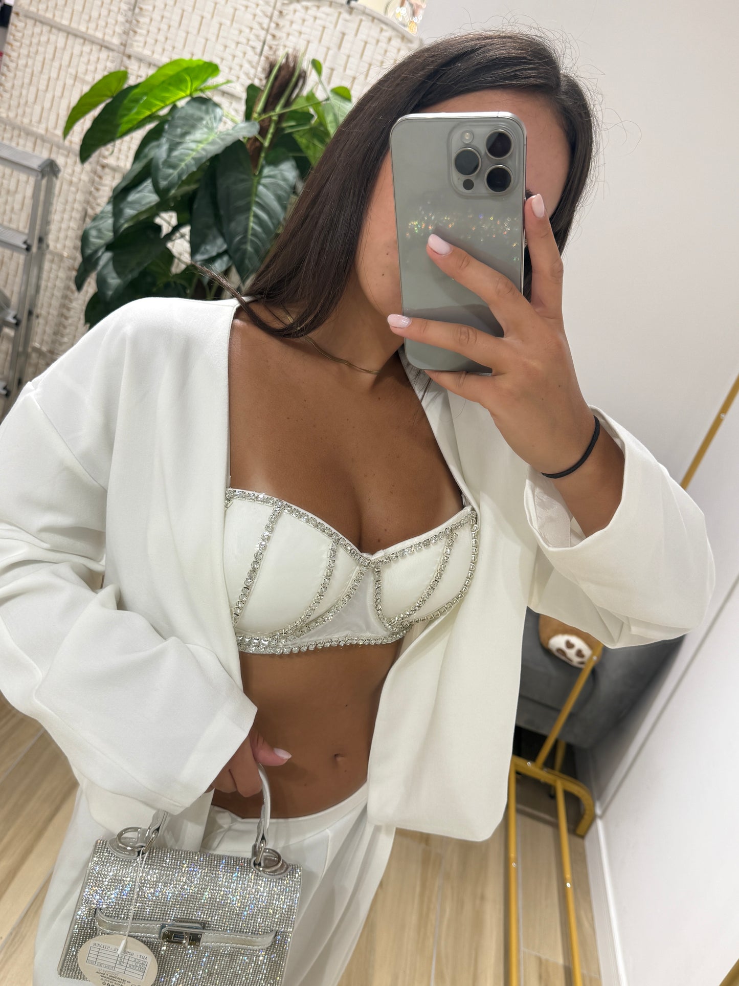 Bralette Norah bianco