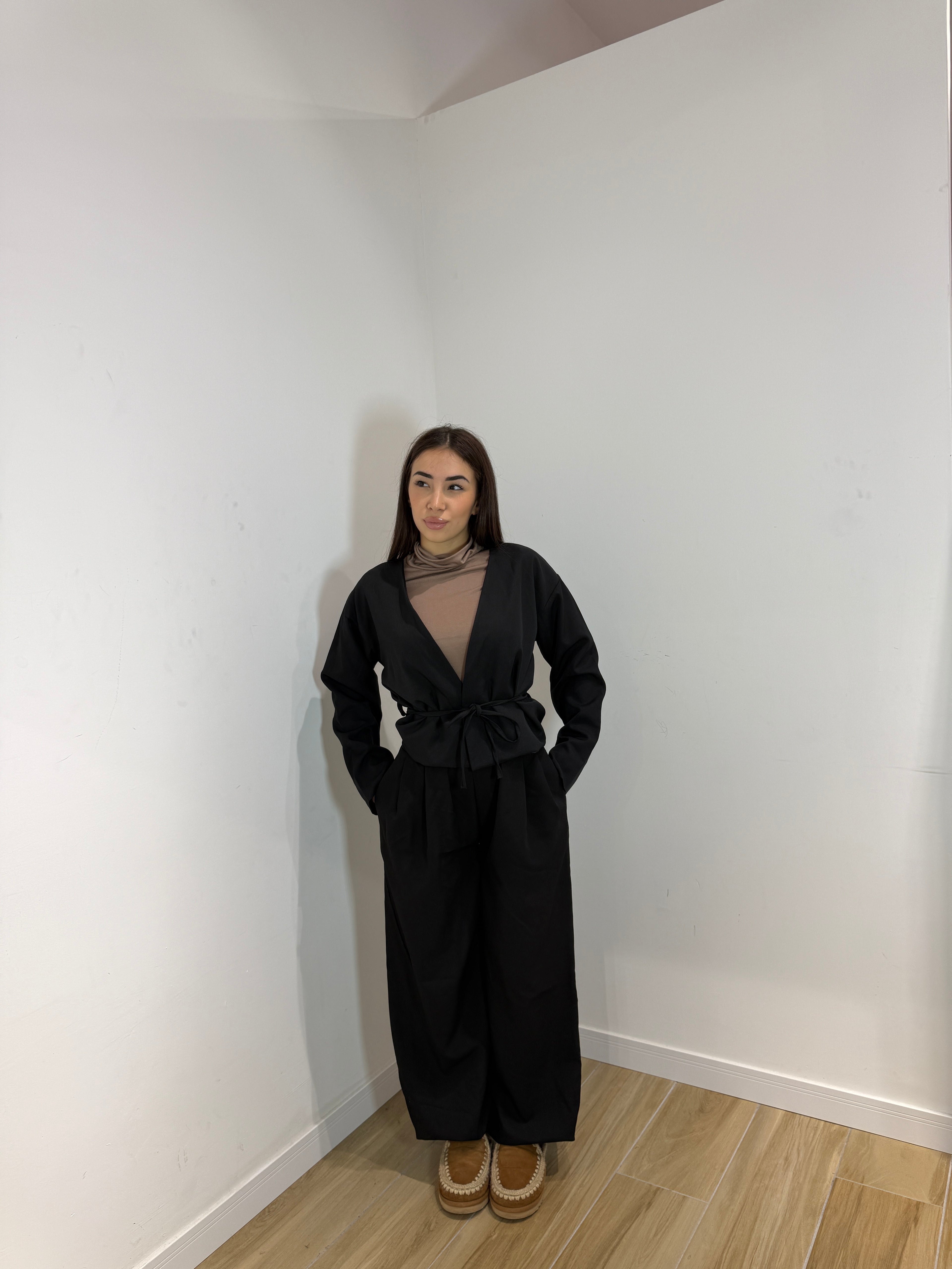 Coordset Myriam nero