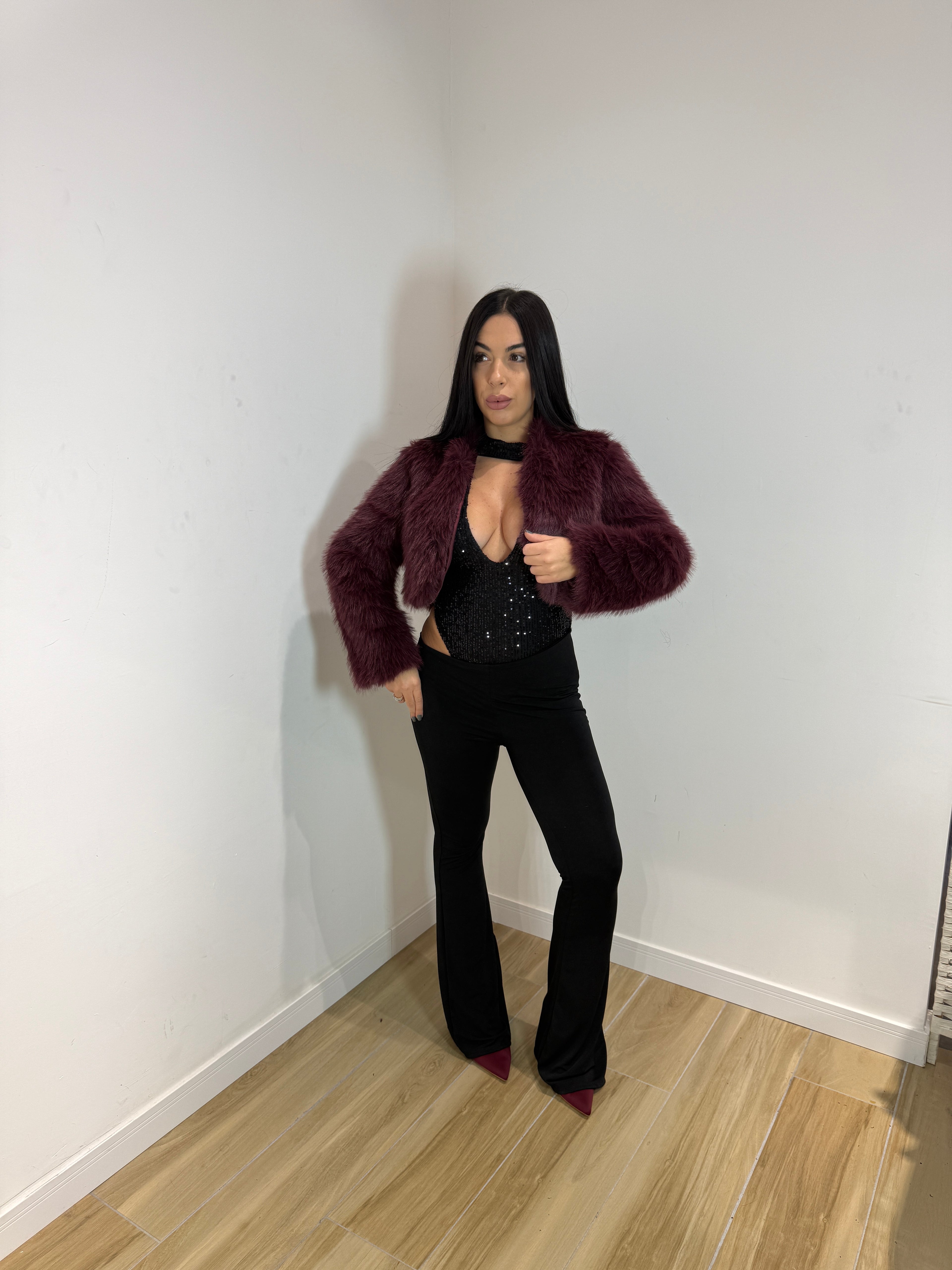 Eco pelliccia corta Sveva