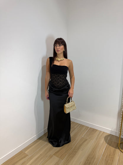 Abito lungo sanctuary nero