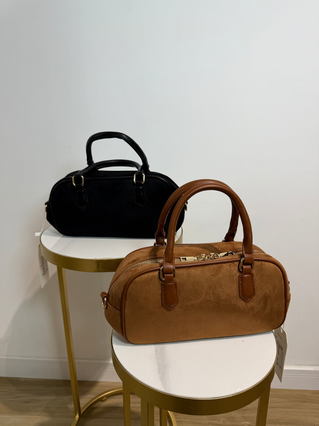 Borsa Min in ecocamoscio