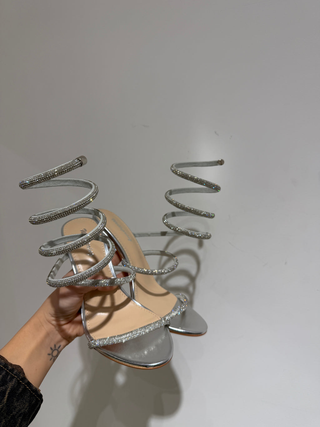 Sandalo Kiki argento