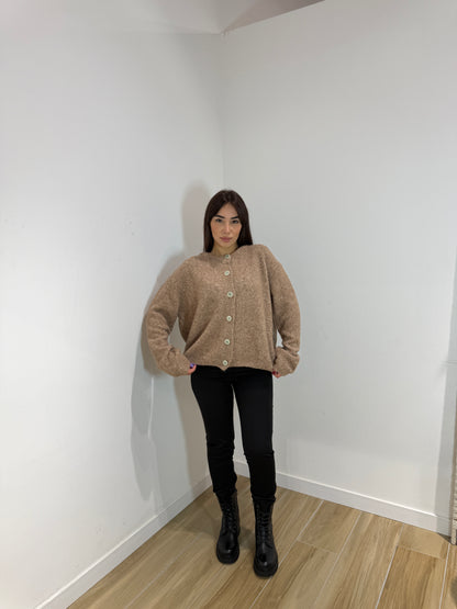 Pull Agata beige scuro