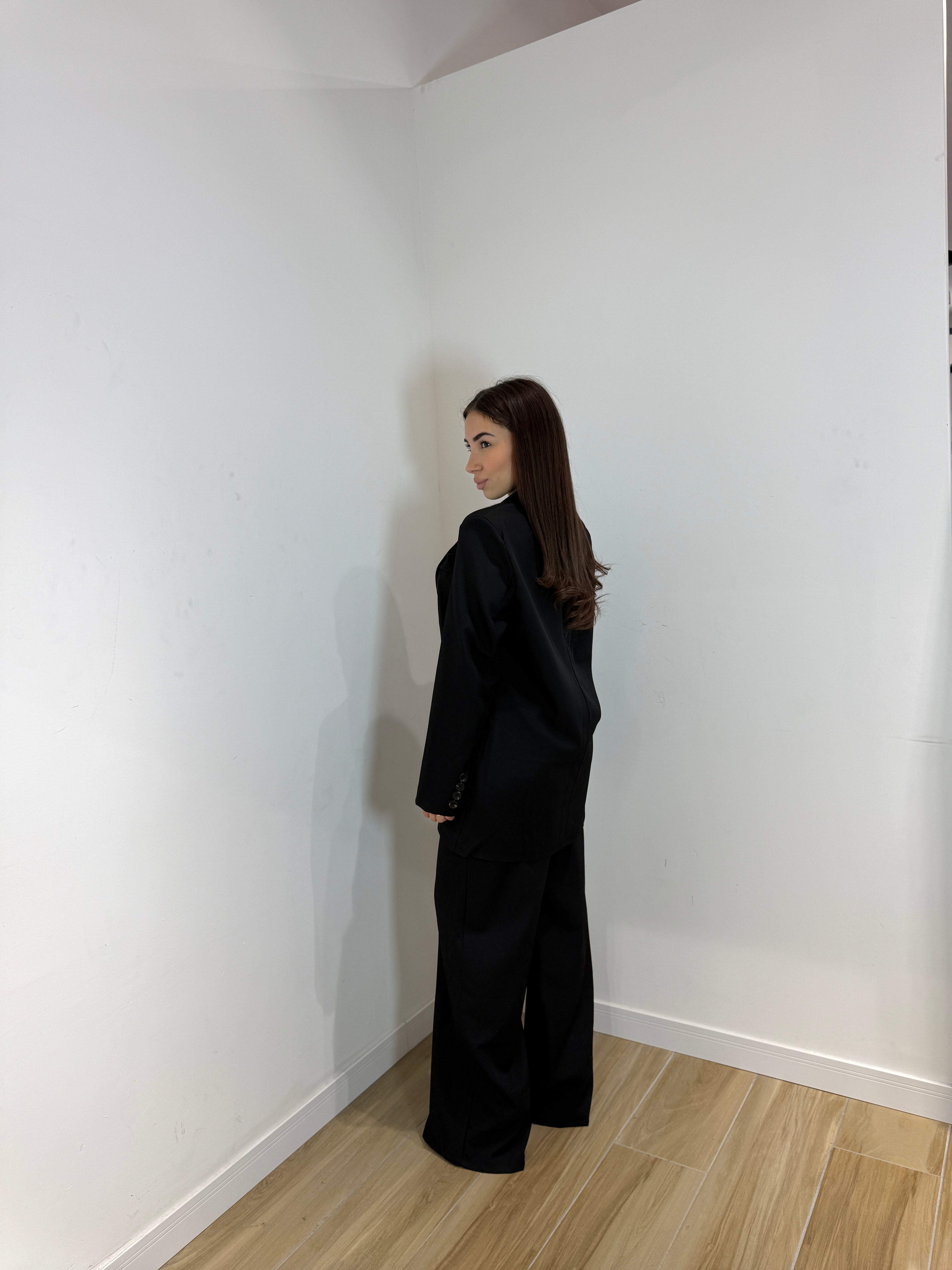 Tailleur Meredith simple nero