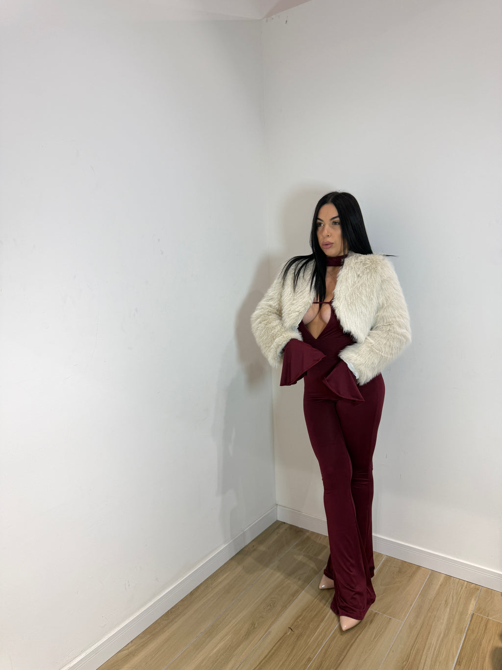 Eco pelliccia corta Sveva