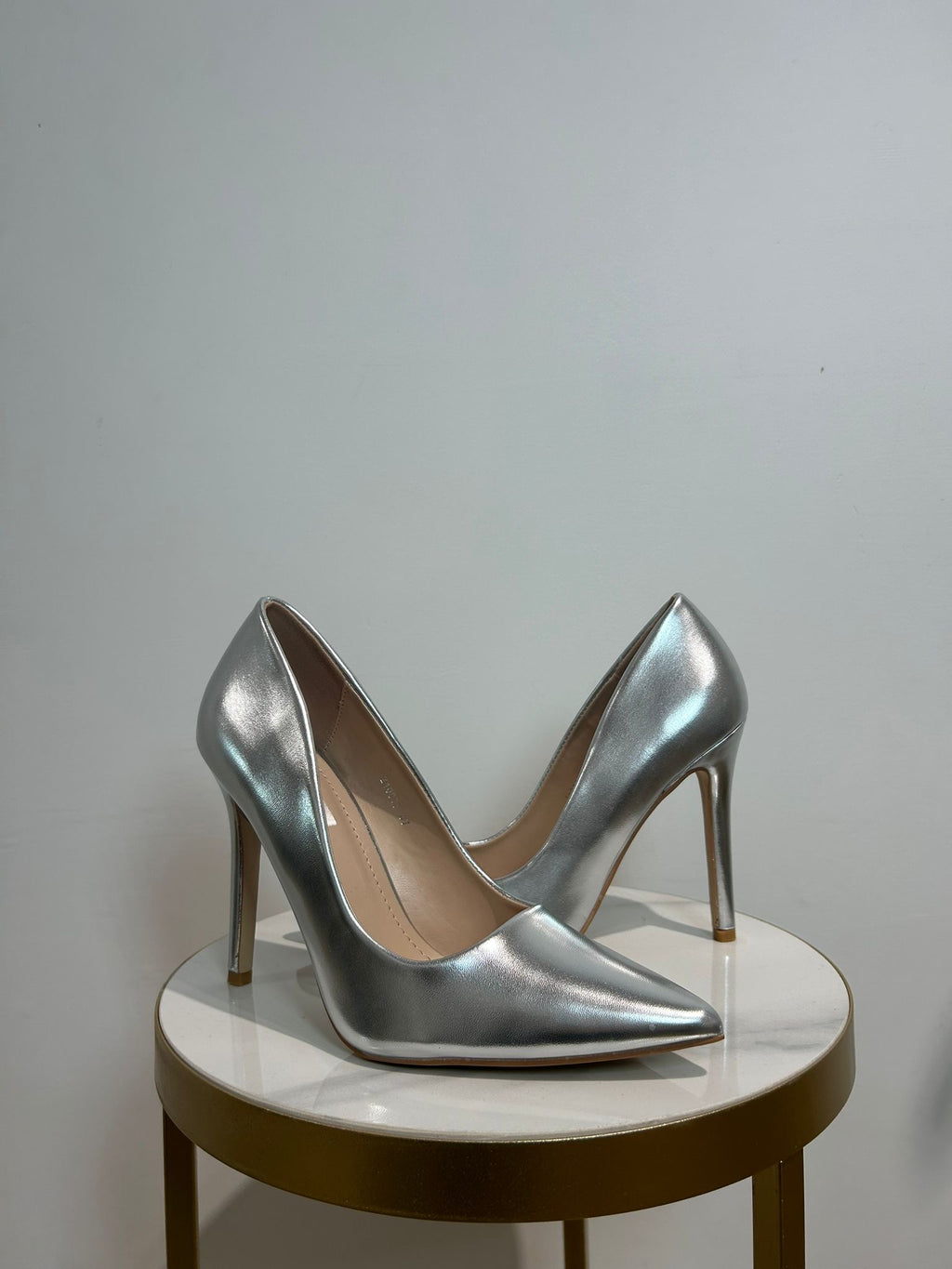 Décolleté Adry argento