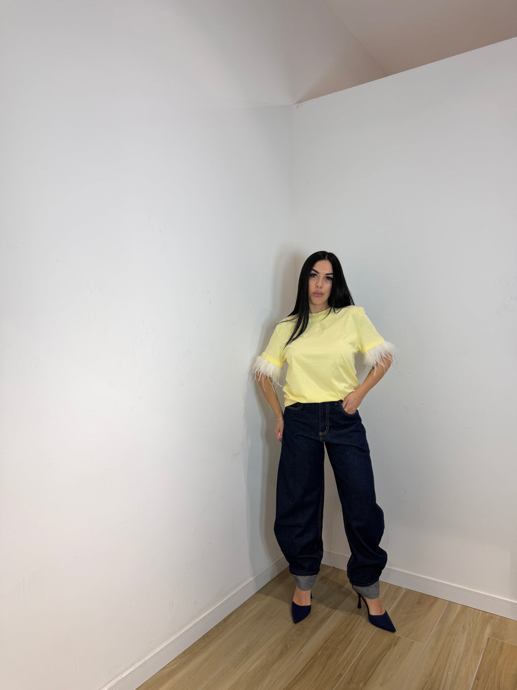 Shirt piuma by lumina