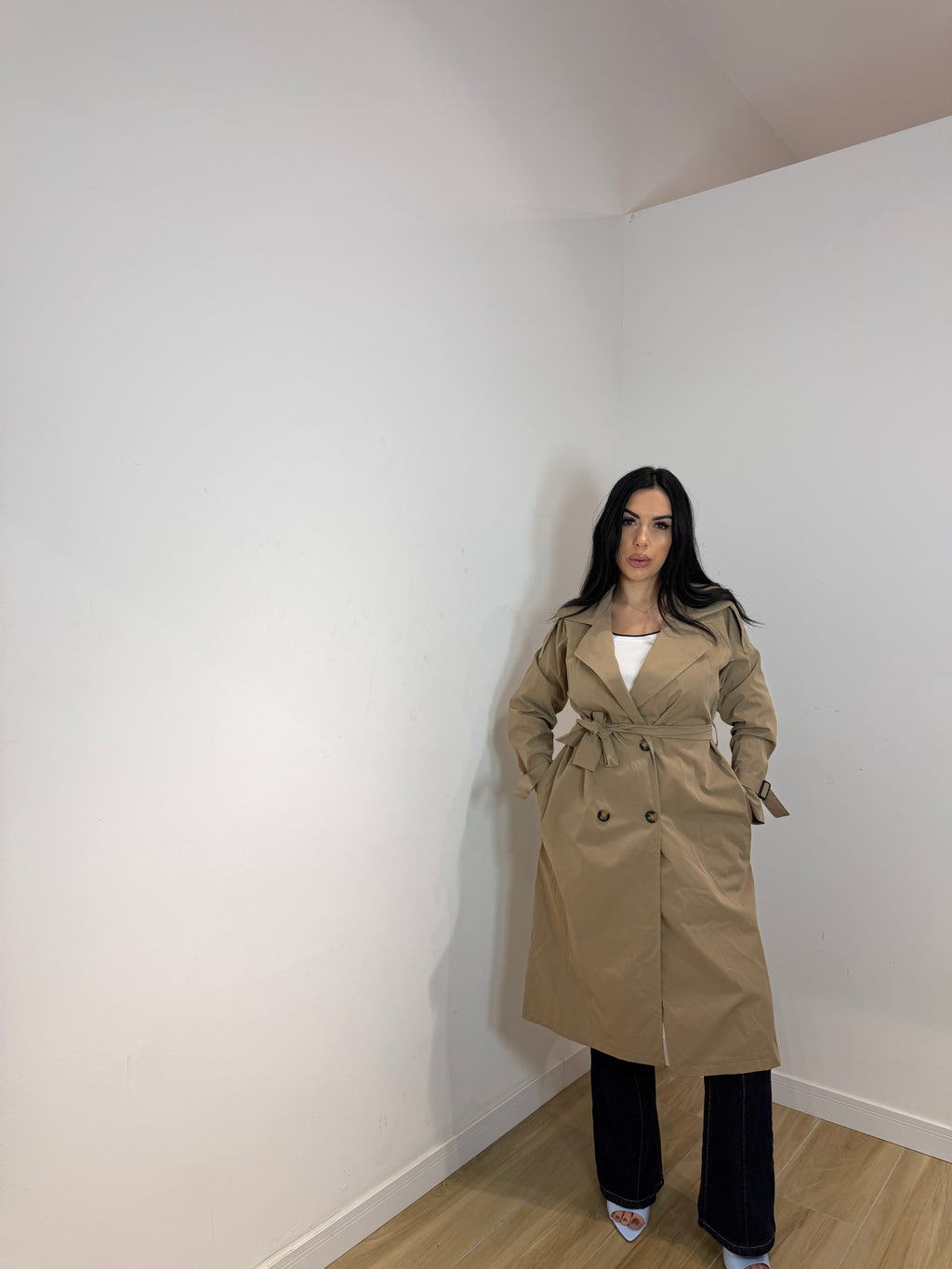 Trench Alba beige