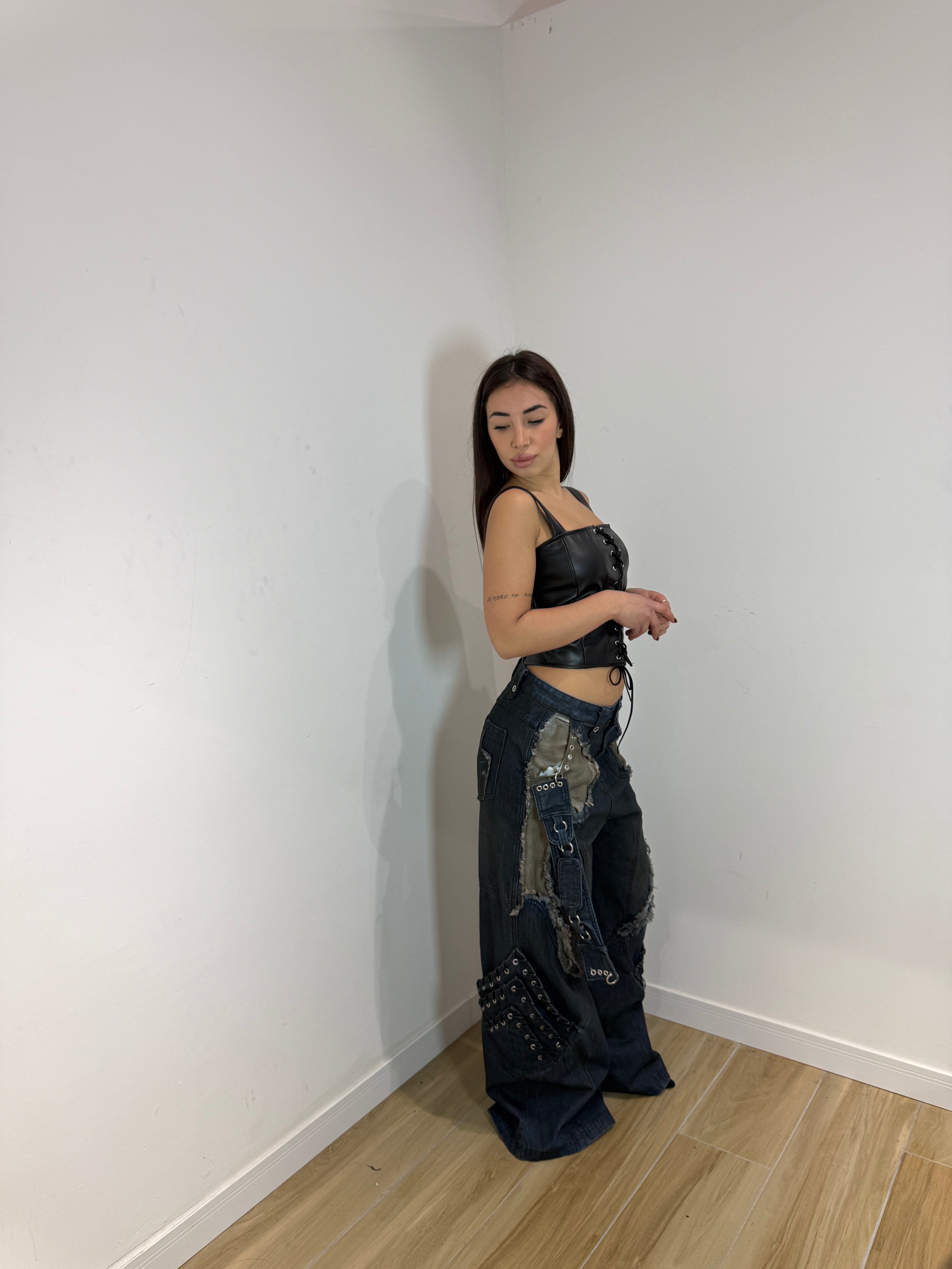 Jeans Mirea in denim scuro