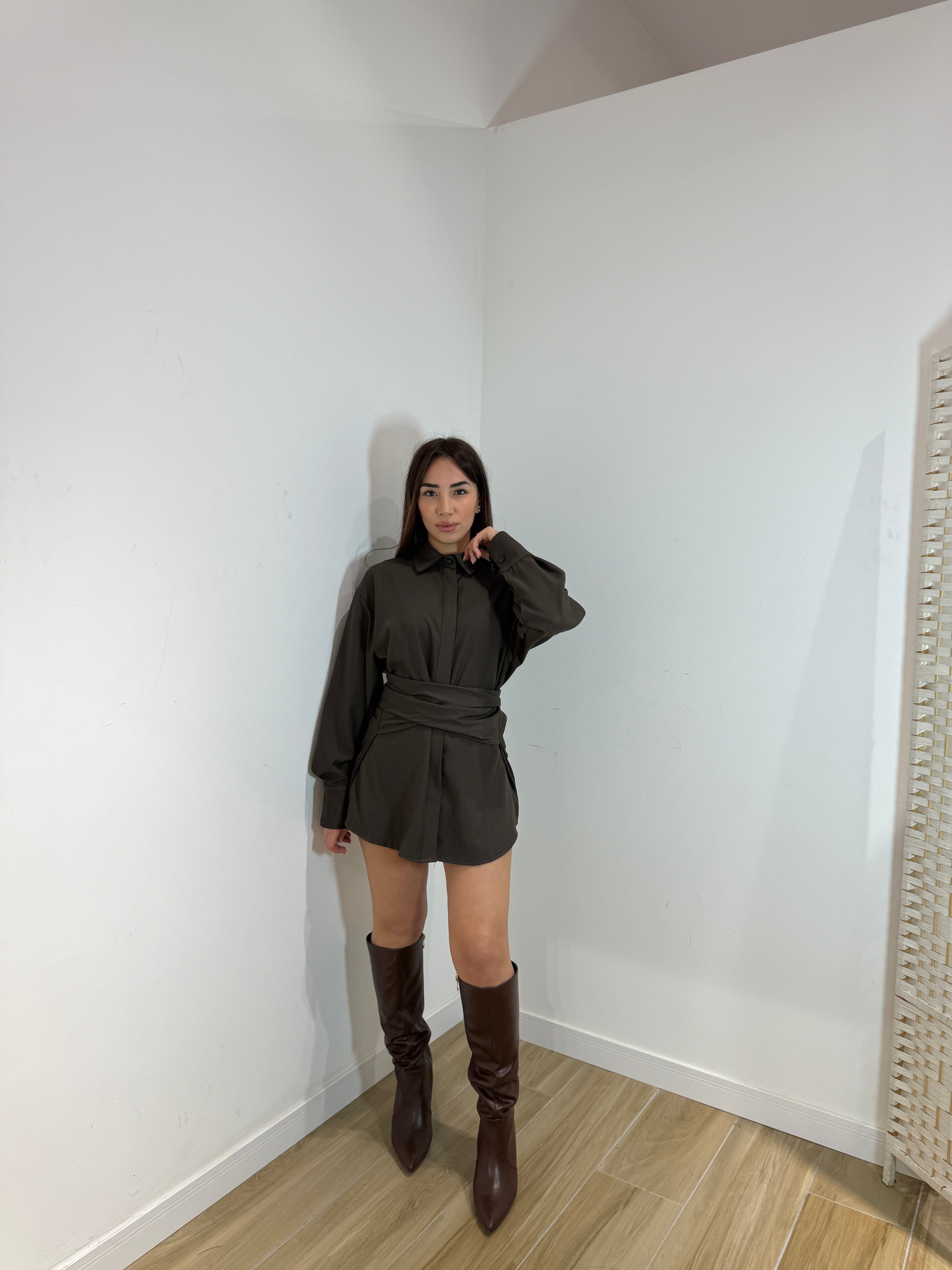 Camicione Stefy marrone