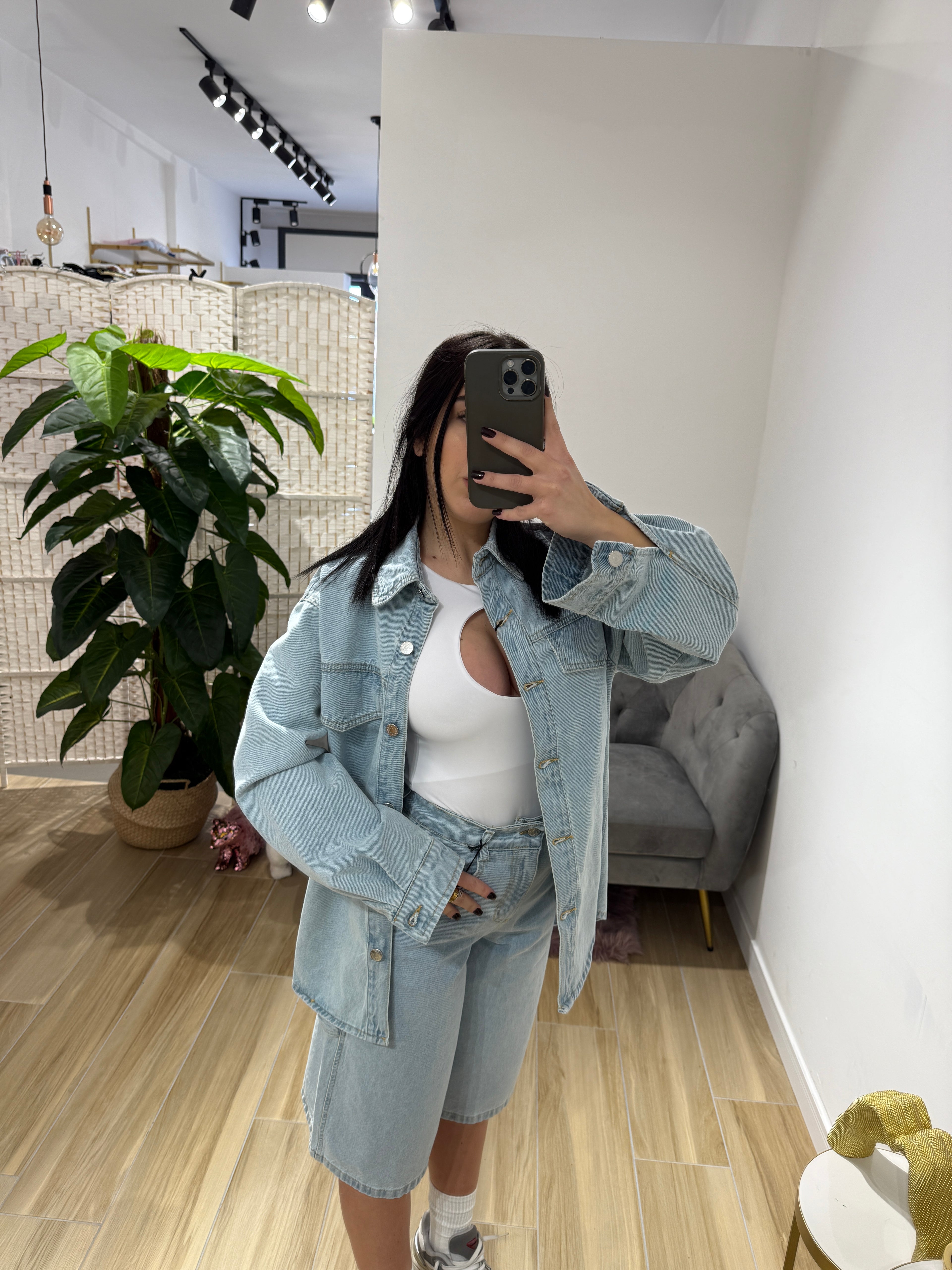Giacca in denim Alina