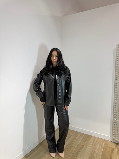 Coordset Krissy in ecopelle