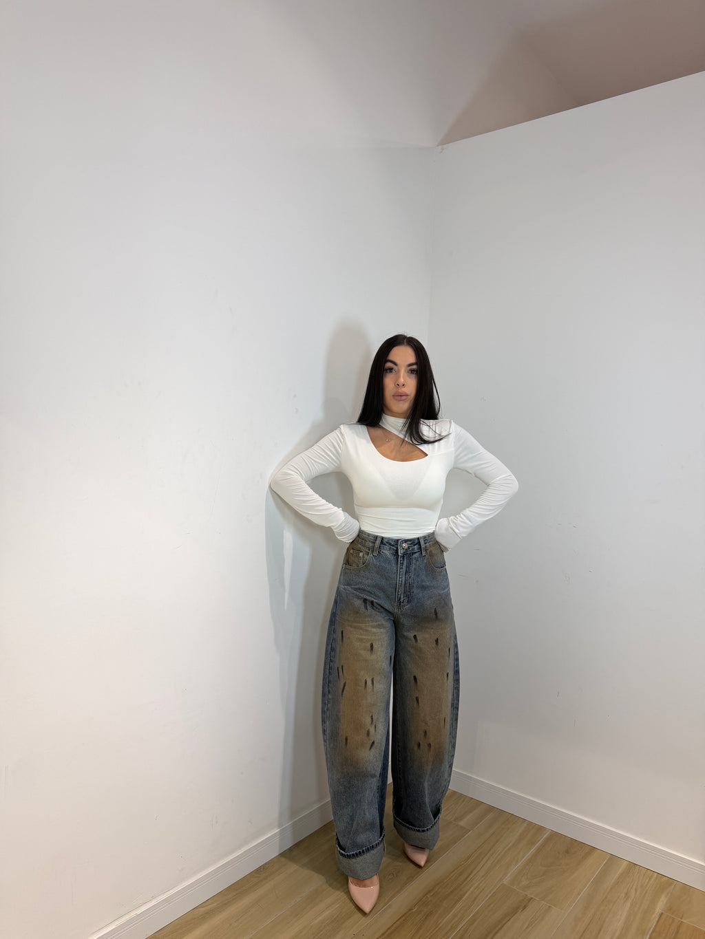 Denim pittura