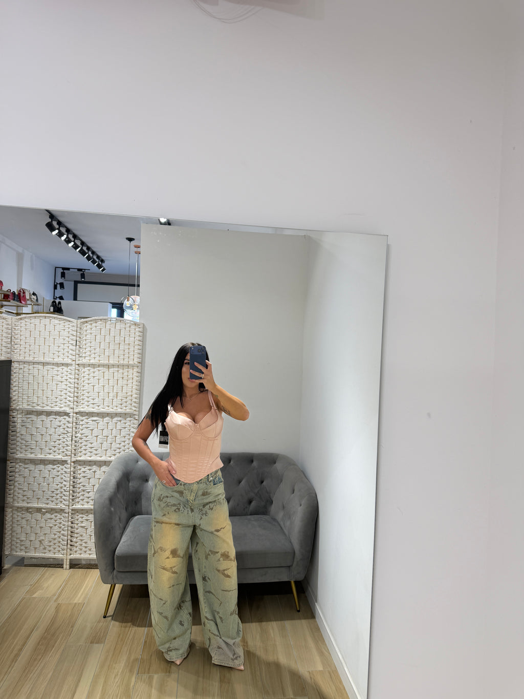 Denim Scarlet