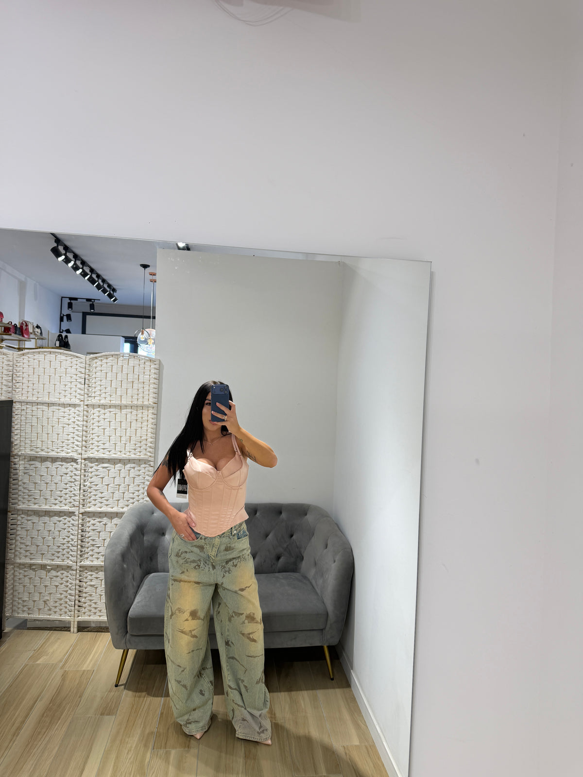 Denim Scarlet