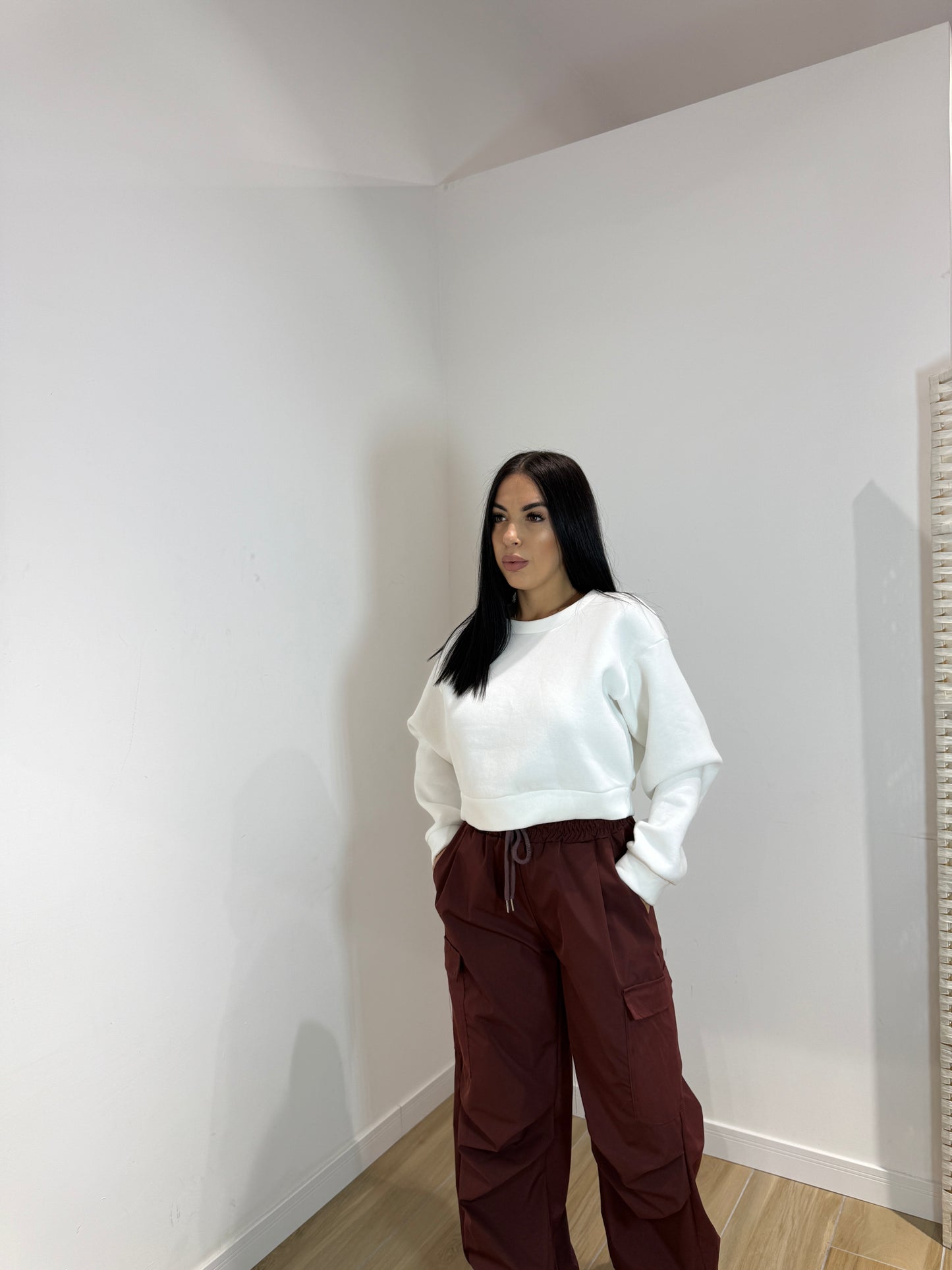 Pantalone Aquila bordeaux