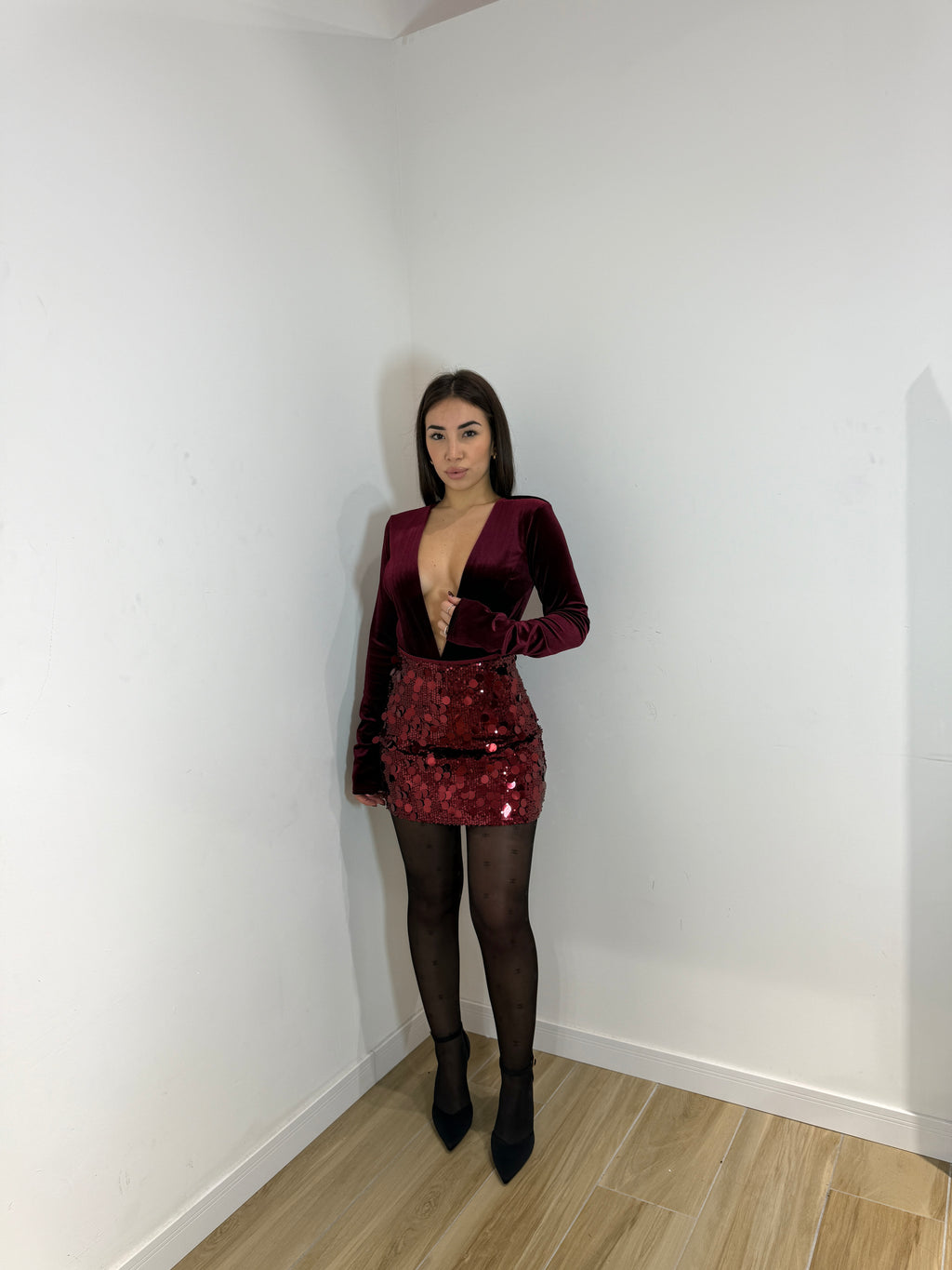 Body Lucifer in velluto