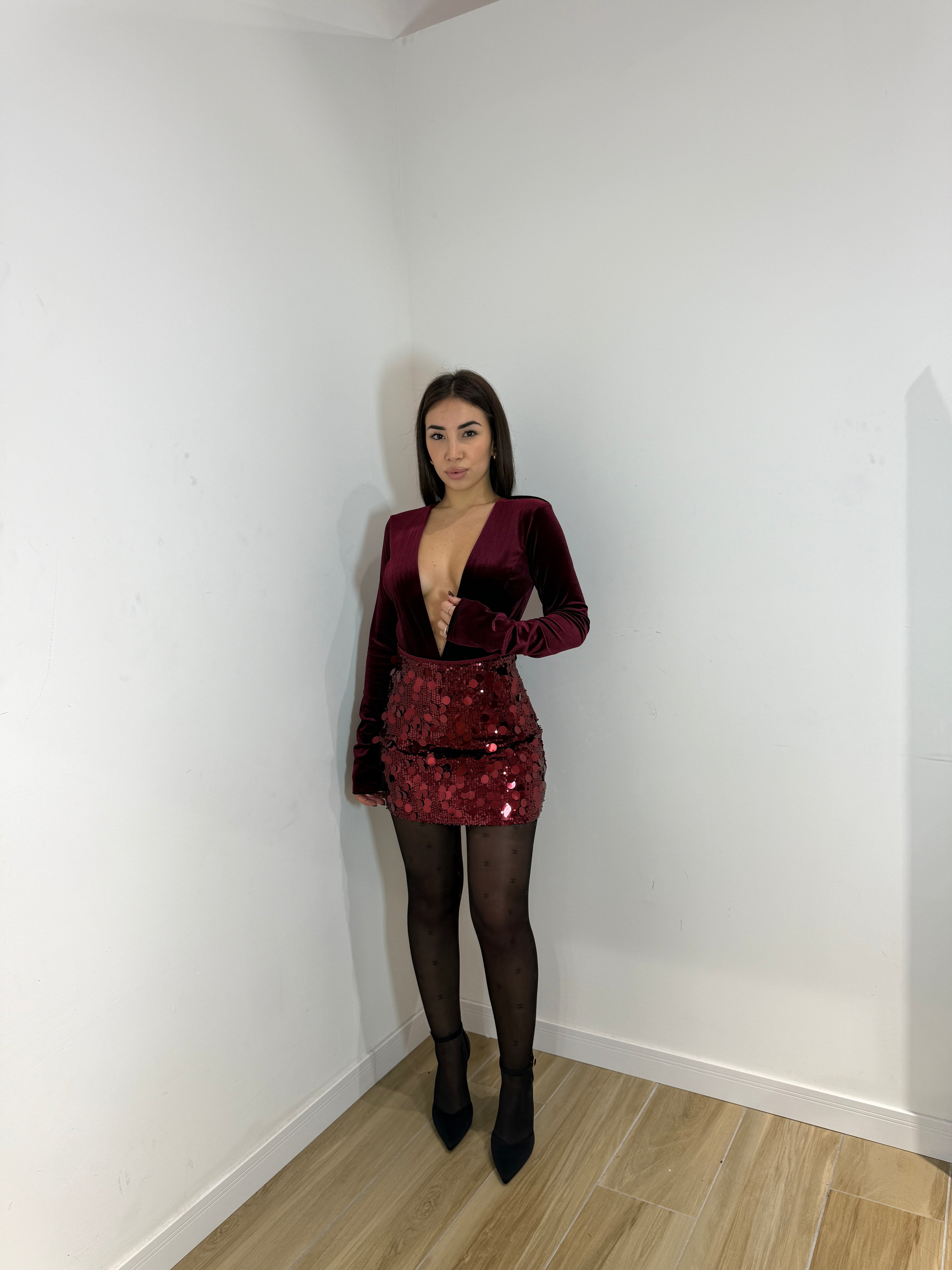 Body Lucifer in velluto