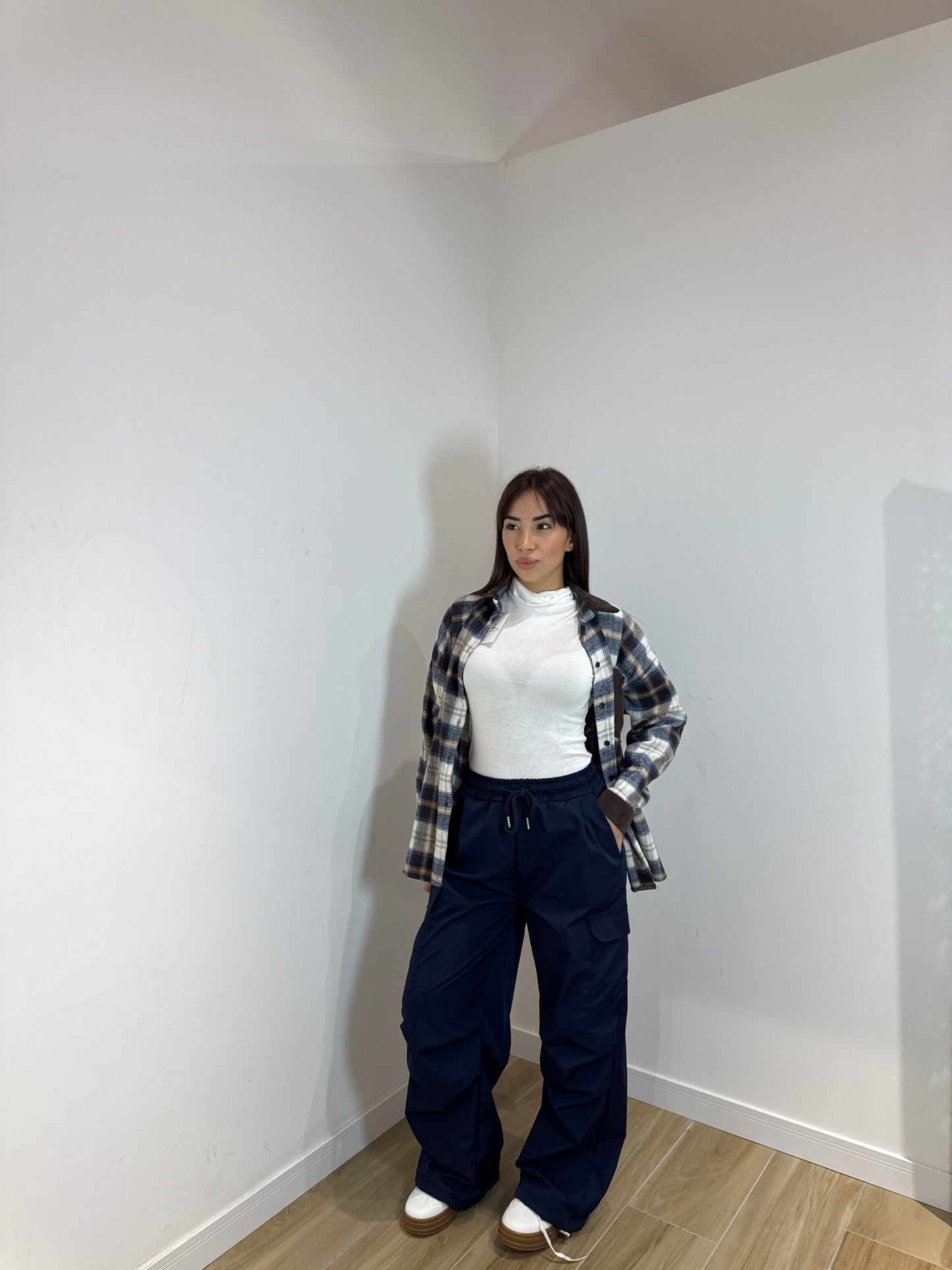 Camicia a quadri Tigota