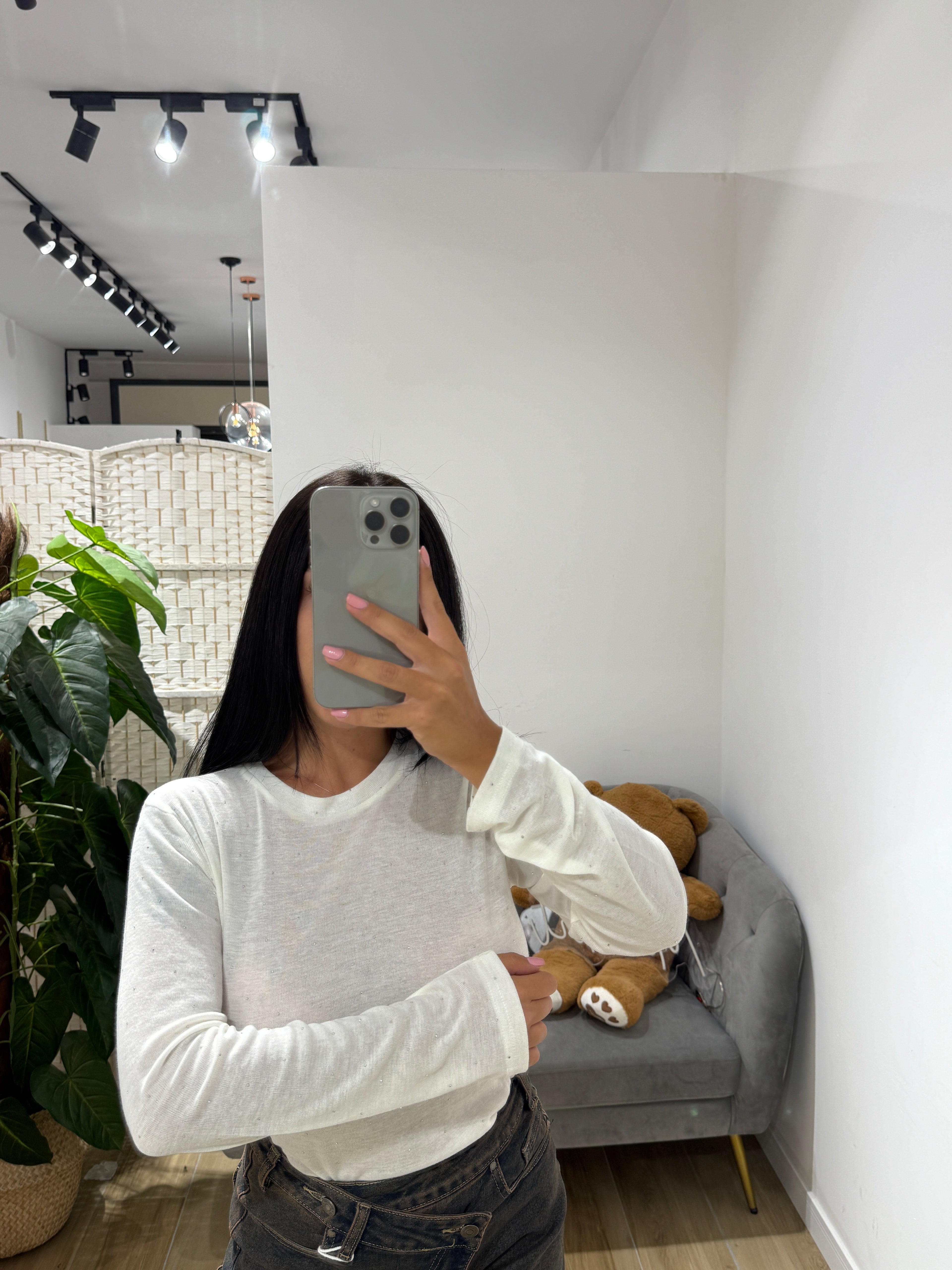 Maglia con brillantini Daphnea