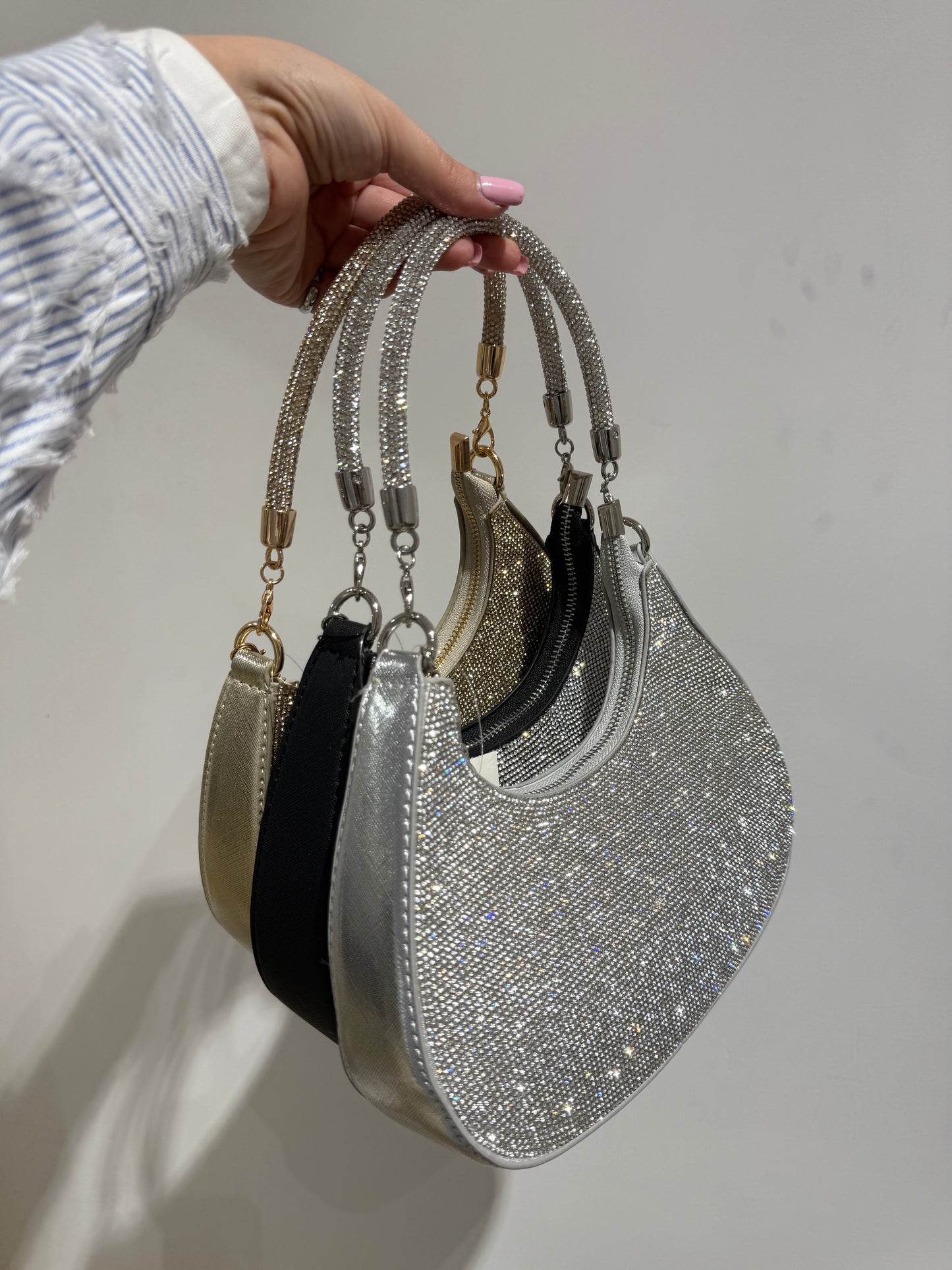 Bag brilla con manico rigido