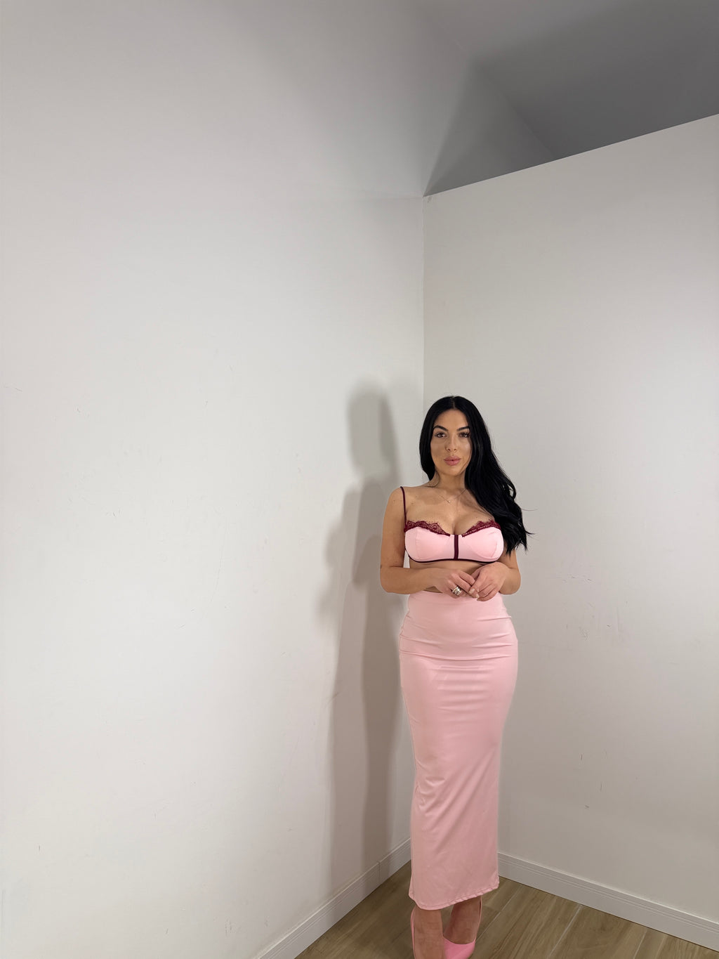 Coordset Nina rosa