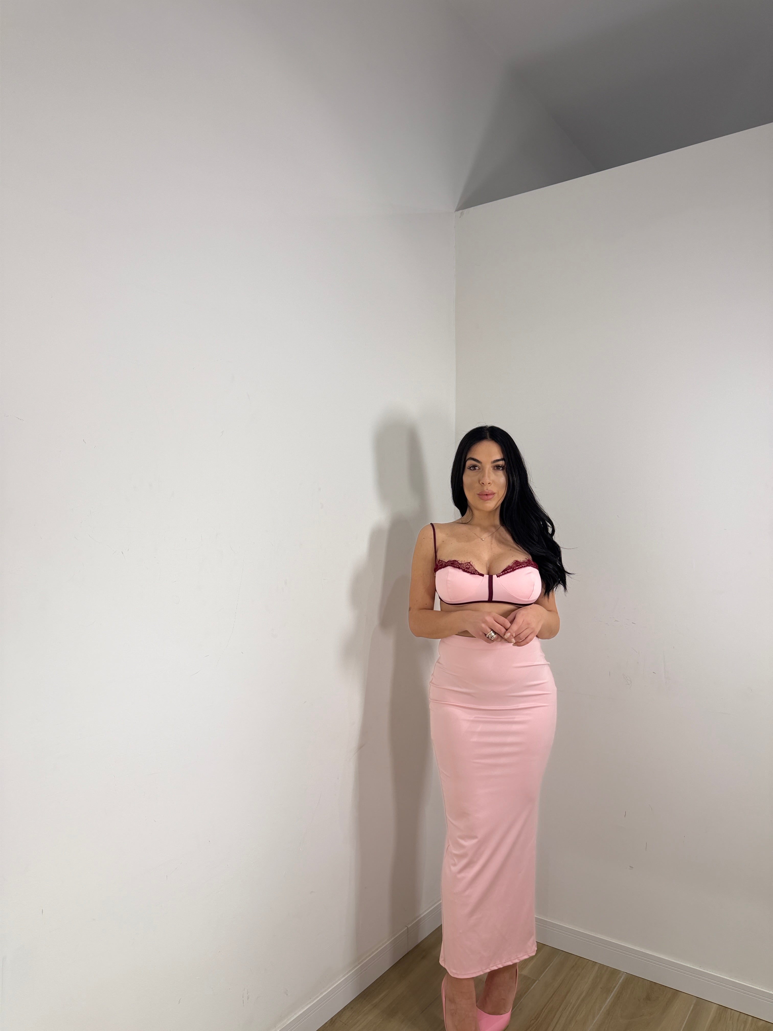 Coordset Nina rosa