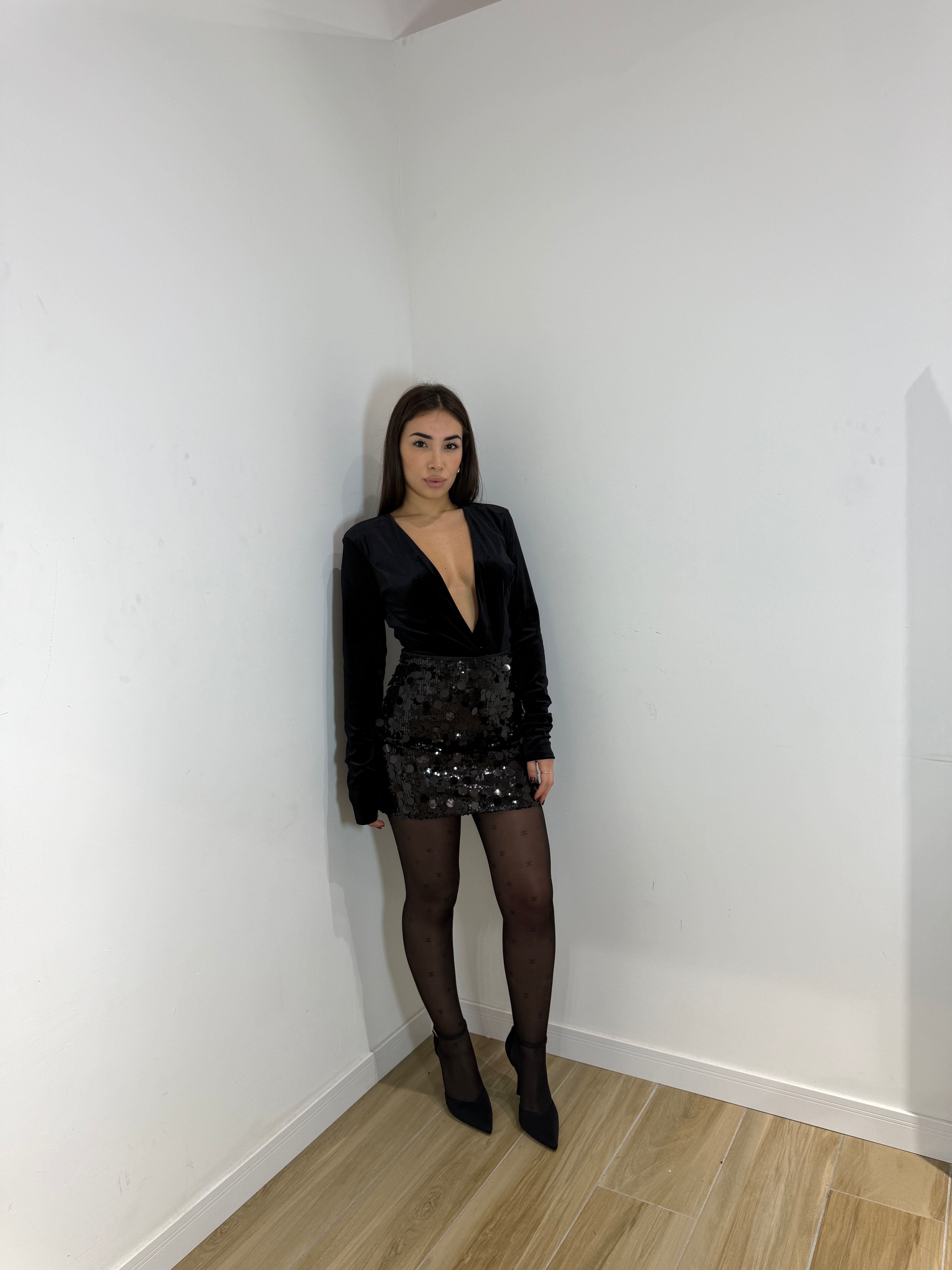 Body Lucifer in velluto