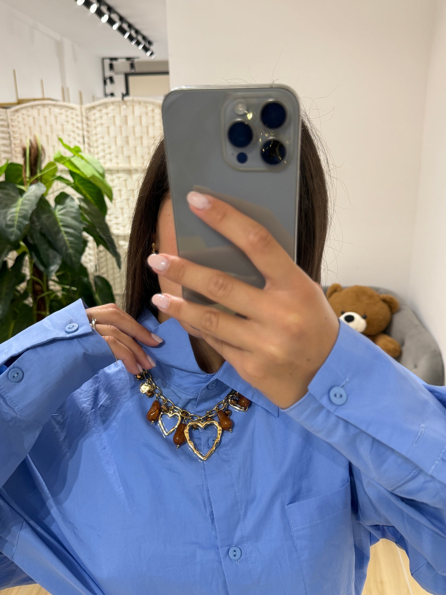 Collana core marrone