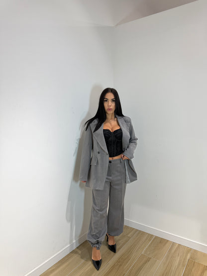 Tailleur Sabrine grigio