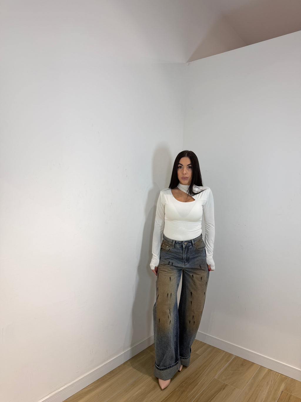 Denim pittura