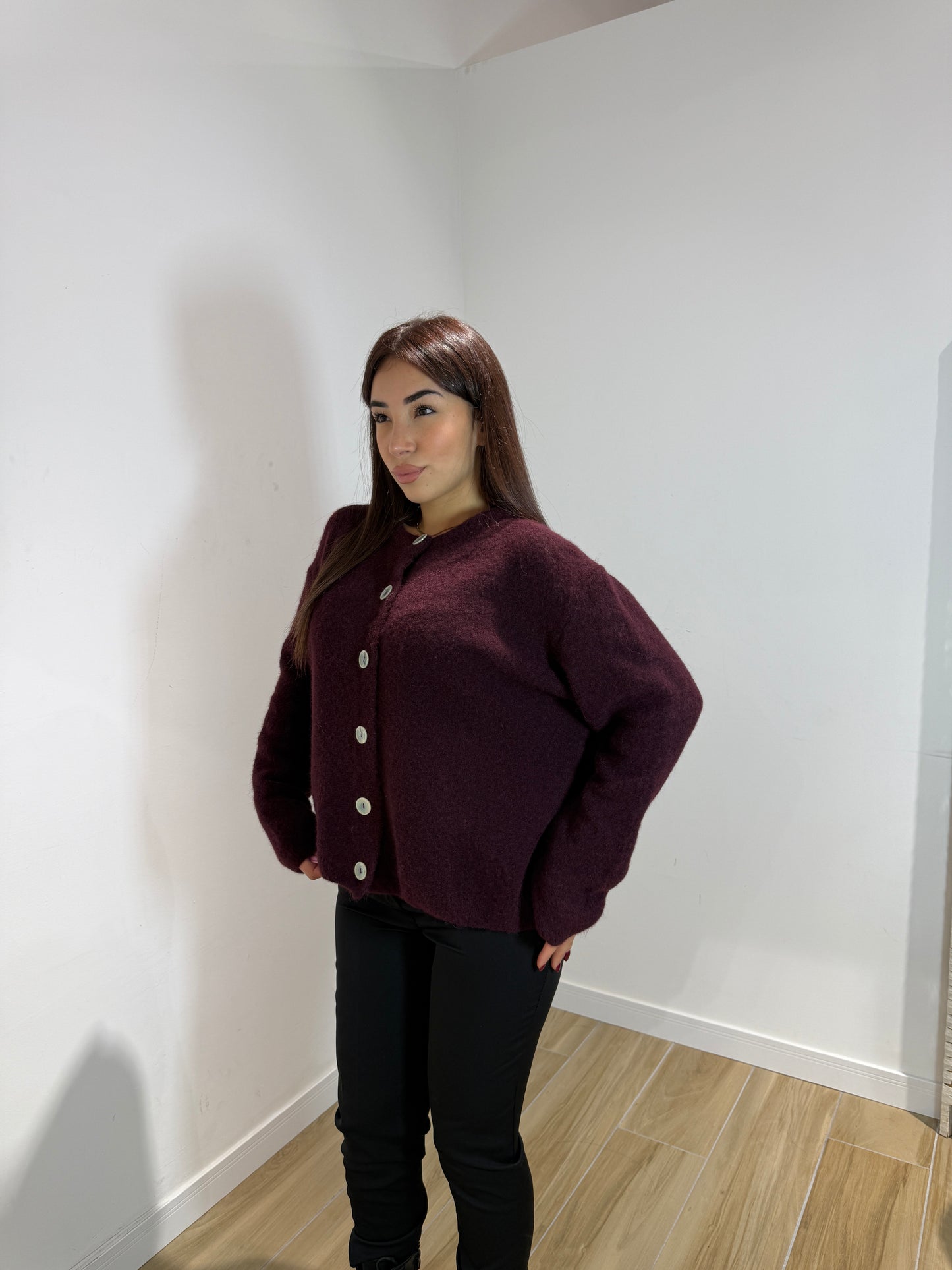 Pull Agata bordeaux