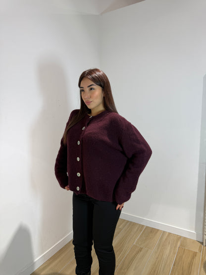 Pull Agata bordeaux