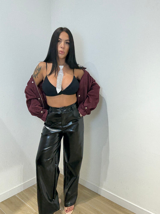 Pantalone in vernice Miky