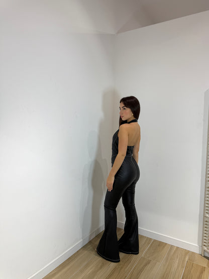 Jumpsuite Kik in ecopelle