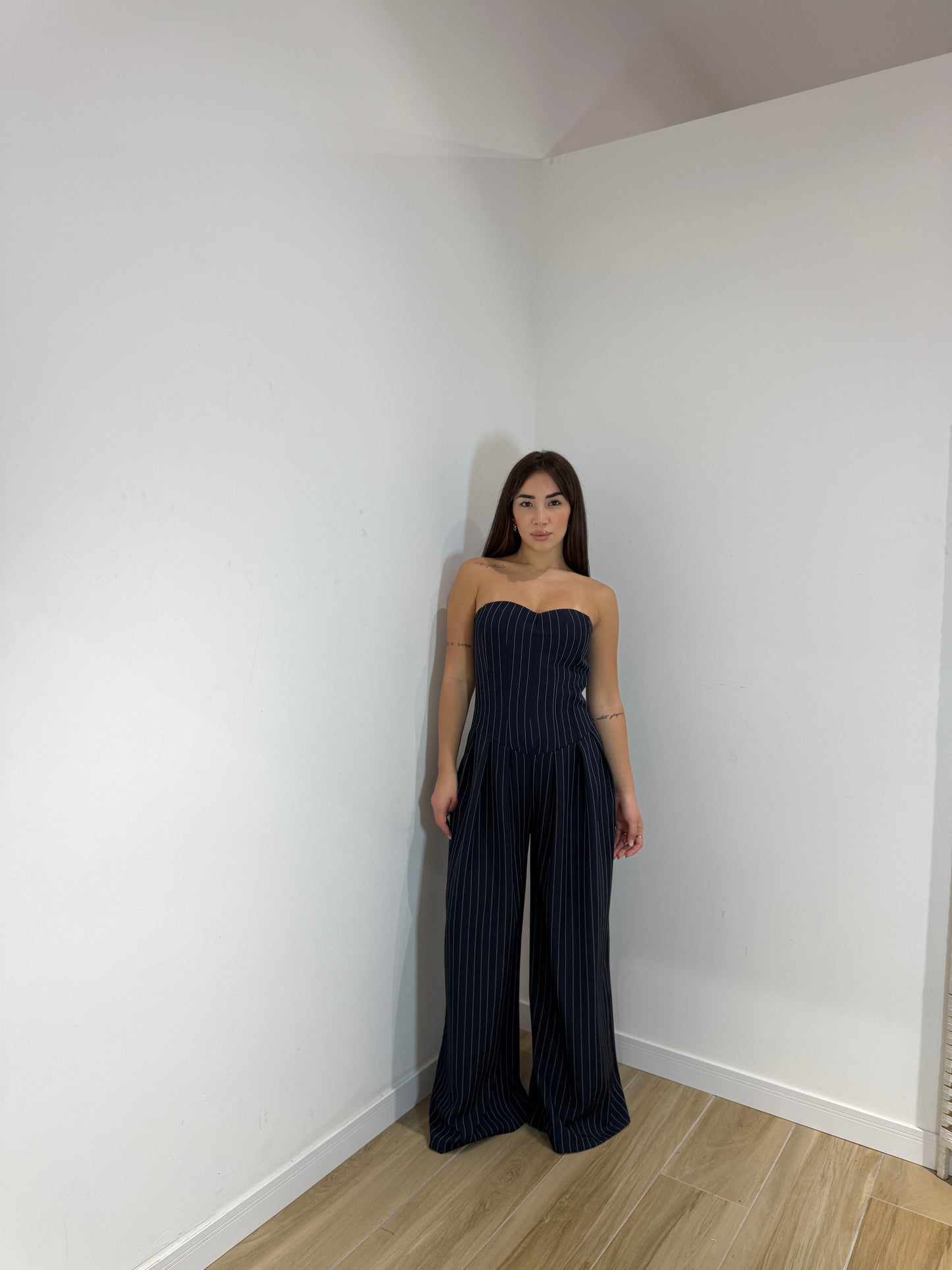 Jumpsuite classic gesso blu