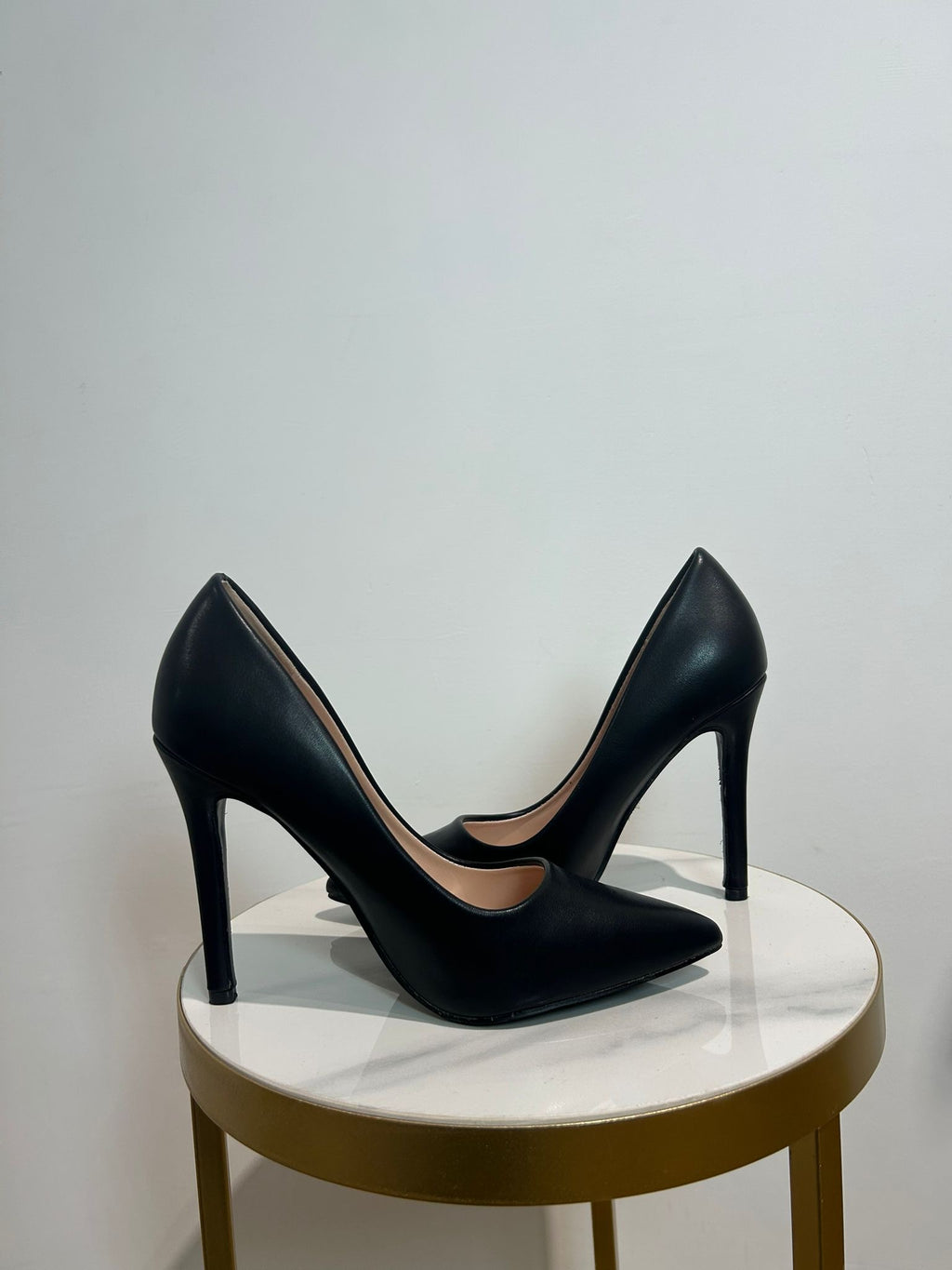 Décolleté Adry bianco e nero