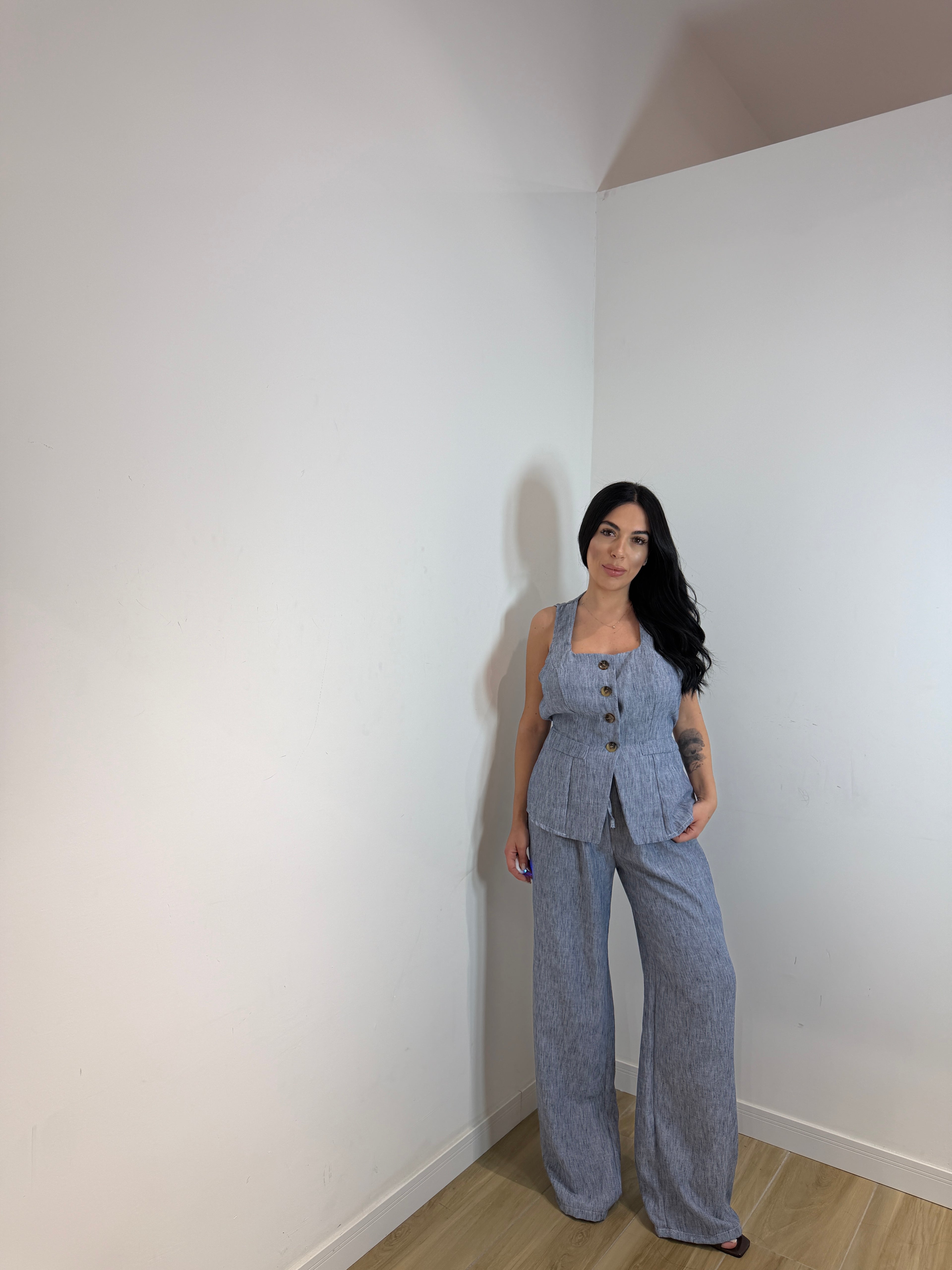 Coordset Elis blu jeans