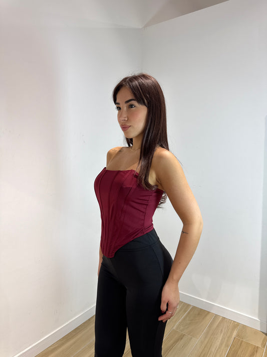 Top Naama bordeaux