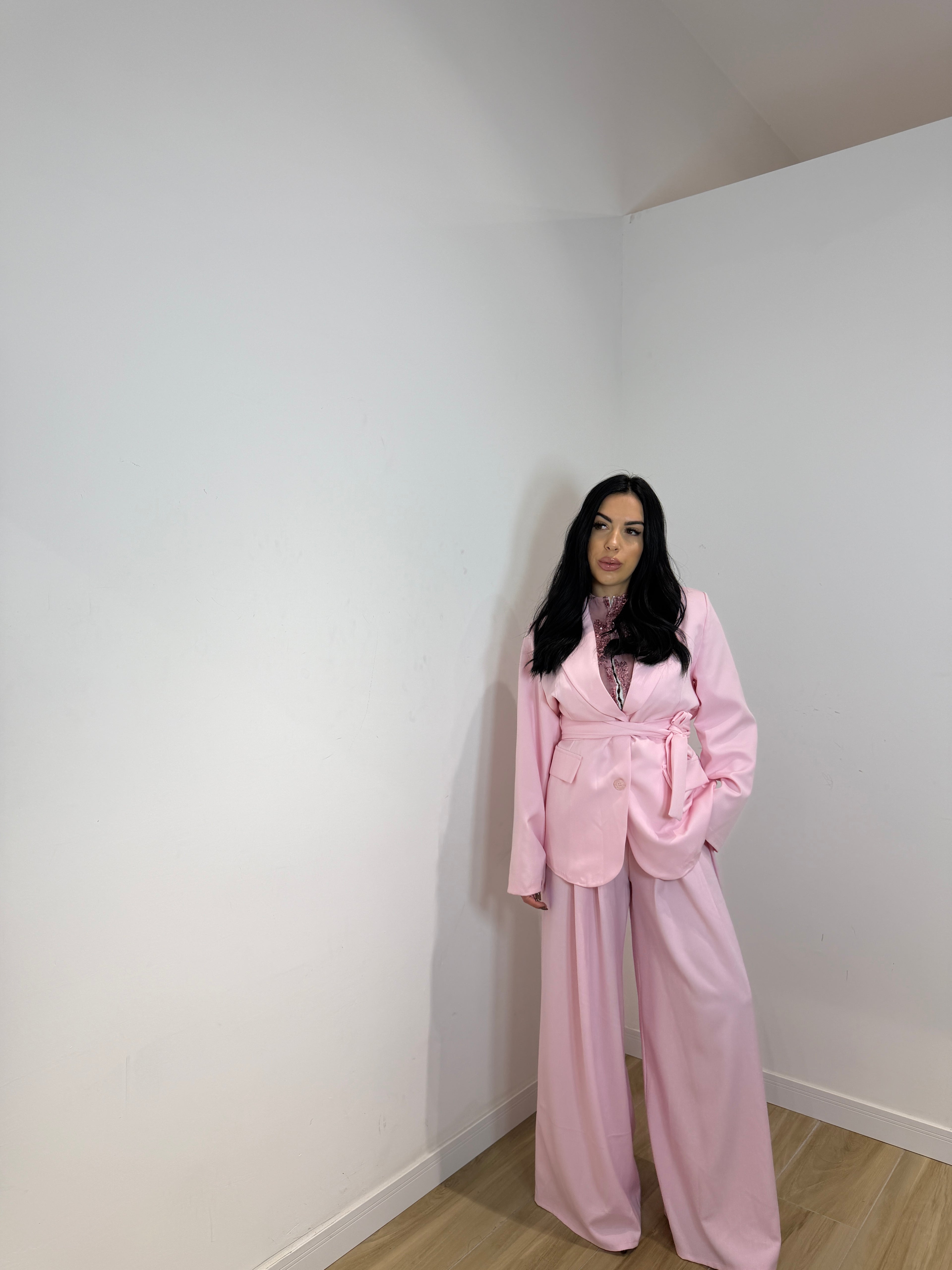 Pantalone classicberry rosa