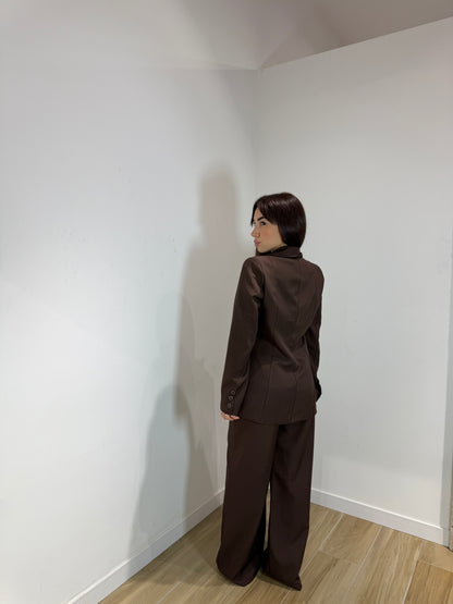 Tailleur Sabrina marrone