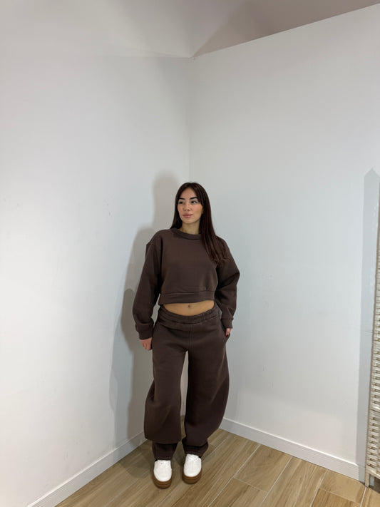 Pantalone di tuta Kos marrone