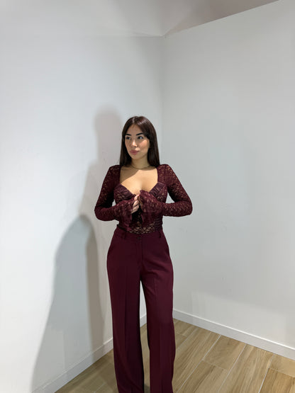 Body Lumelle bordeaux