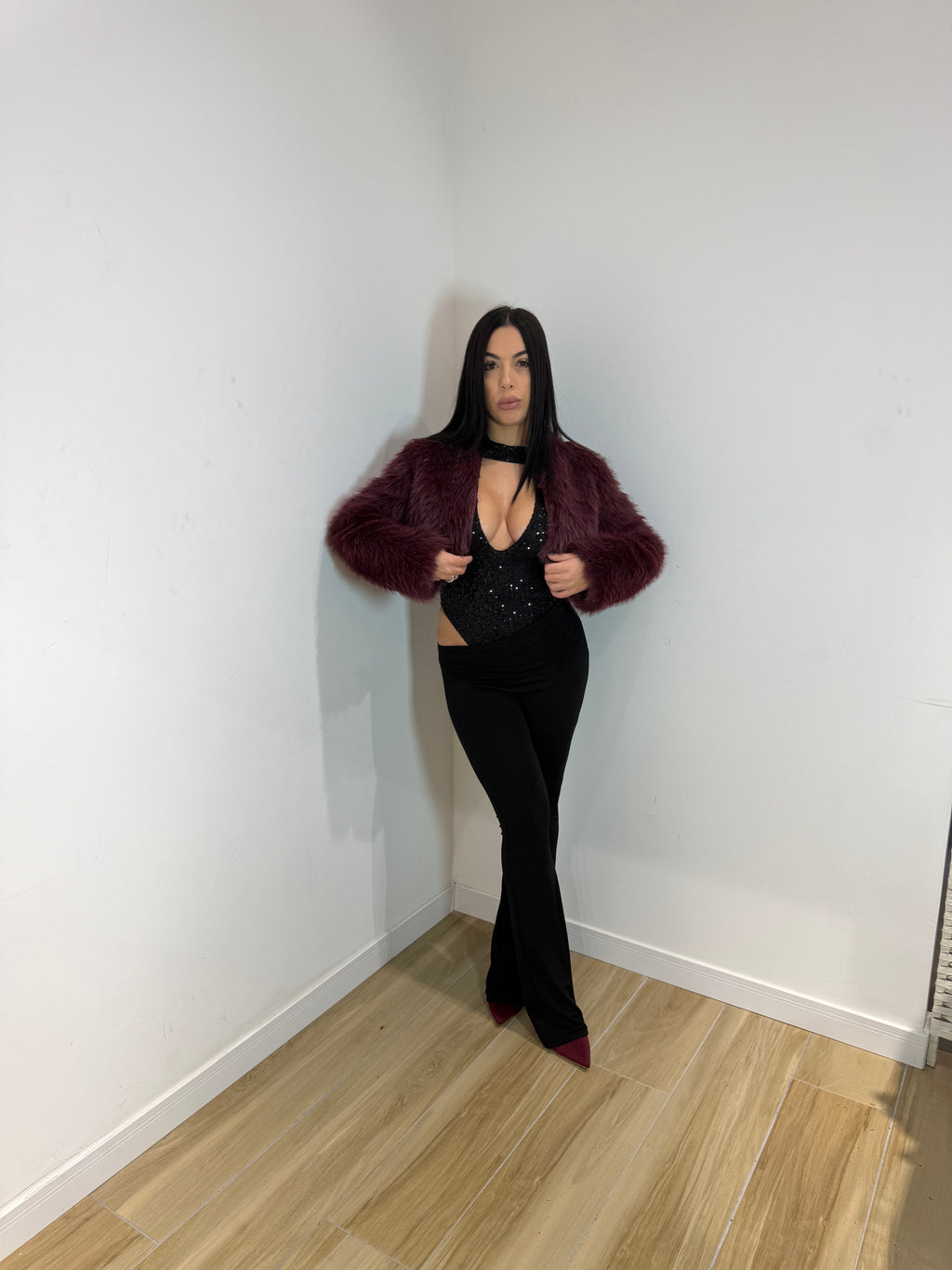 Eco pelliccia corta Sveva