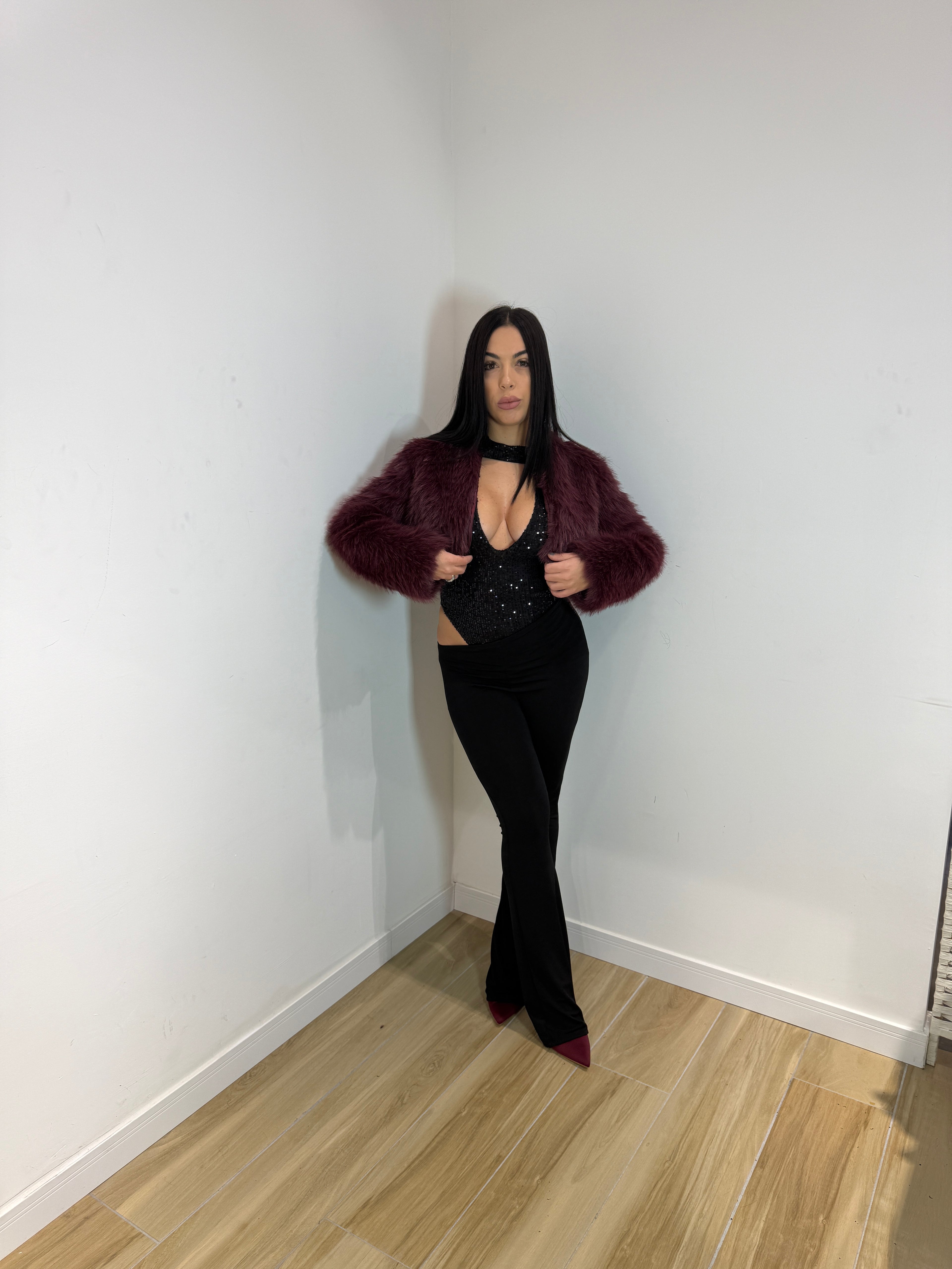 Eco pelliccia corta Sveva