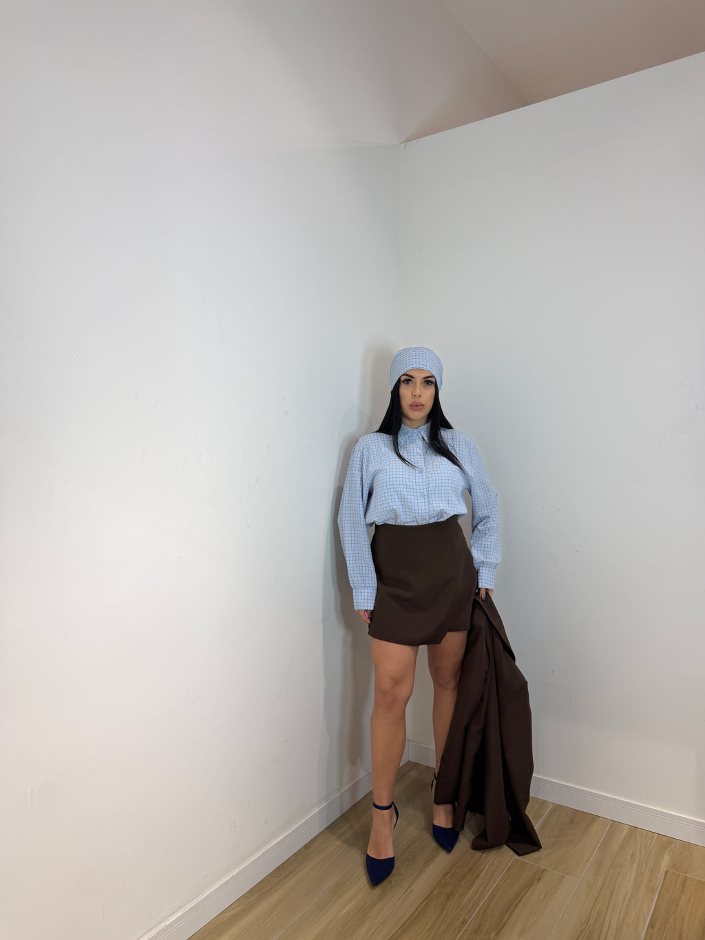 Camicia a quadri Marsha