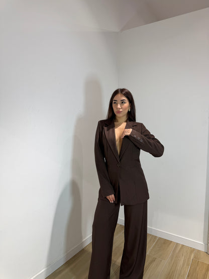 Tailleur Sabrina marrone