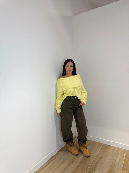 Denim ballon sabbiato