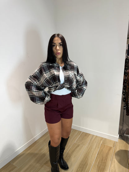 Pantaloncino Corsica bordeaux